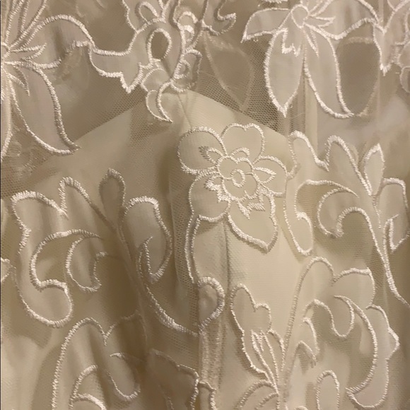 Ivory bridal jumpsuit - Picture 3 of 4